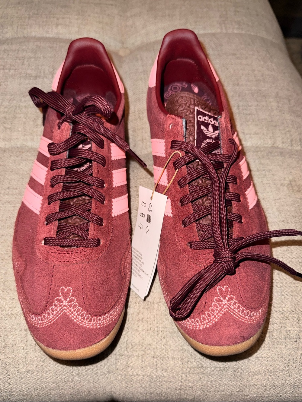 Adidas SL 72 OG Pink Spark Shadow Red Sneakers NWT Women’s US 7 UK 5.5